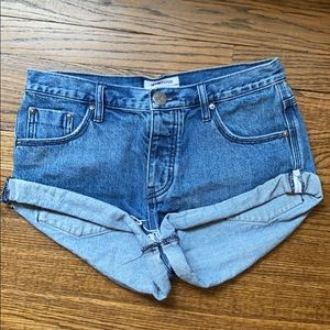 ONETEASPOON bandits denim short